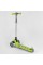 Самокат триколісний 46987 (4) Best Scooter, САЛАТОВИЙ, складне алюмінієве кермо, 4 колеса PU зі світлом, d = 12 см