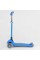 Самокат триколісний 38603 (4) Best Scooter, БЛАКИТНИЙ, складне алюмінієве кермо, 4 колеса PU зі світлом, d = 12 см