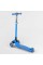 Самокат триколісний 38603 (4) Best Scooter, БЛАКИТНИЙ, складне алюмінієве кермо, 4 колеса PU зі світлом, d = 12 см