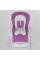 Стульчик для кормления Toti W-62005 (1) мягкий PU, мягкий вкладыш, 4 колеса, съемный столик, в коробке