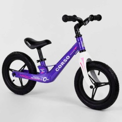 Велобіг Corso 22709 колеса 12" надувні, магнієва рама, магнієвий руль, в коробці