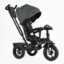 Велосипед 6088 F – 980-66 Best Trike ПОВОРОТНЕ СИДІННЯ, СКЛАДНЕ КЕРМО, ФАРА МУЗИЧНА З USB,Bluetooth НАДУВНІ КОЛЕСА, ПУЛЬТ ВКЛЮЧЕННЯ СВІТЛА І ЗВУКУ