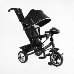 Велосипед 3-х колісний 6588/62-403 Best Trike КОЛЕСО ПІНА, d=25см переднє, d=20см задні, фара музична, USB, Bluetooth, в коробці