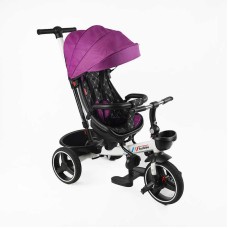 Велосипед 6390 – 17-502 BestTrike "Oscar" ПОВОРОТНЕ СИДІННЯ, КЕРМО СКЛАДАЄТЬСЯ, КОЛЕСА З ПРОГУМОВАНИМ PU, КОШИК, ТЕЛЕСКОПІЧНА РУЧКА