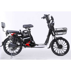 Електровелосипед Corso «Fortex» 20" дюймів FR-6732-6 (1) рама сталева, двигун 500W, акумулятор 48V20AH, корзина, у коробці
