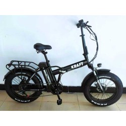 Електровелосипед Corso «Kraft» 20" дюймів KR-71888 (1) рама сталева, двигун 500W, акум. 48V13Ah, Shimano 7 швидкостей, зібраний на 75, у коробці