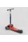 Самокат триколісний F-44077 (6) Best Scooter, ЧЕРВОНИЙ, складне алюмінієве кермо, 3 колеса PU зі світлом, d = 120*35 мм
