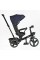 Велосипед 9155/331-09 BestTrike "Marco" поворотне сидіння, складне кермо, колеса з прогумованим PU, кошик, телескопічна ручка, фара музична