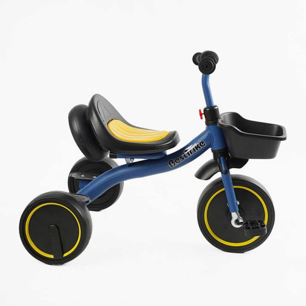 Велосипед 3-х колісний BS-45602 "Best Trike" (1) колеса EVA переднє 10’’, заднє 8’’, сталева рама, УКР.ОЗВУЧУВАННЯ, світло, кошик