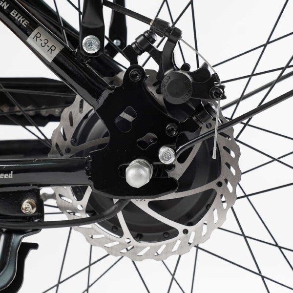Електровелосипед Corso «VOLT BIKE» 26" дюймів TB-60174 (1) рама сталева, двигун 350W, акум. 36V10Ah, одношвидкісний, БЕЗ КОРЗИНИ, у коробці