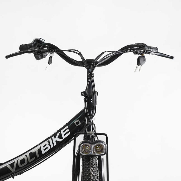 Електровелосипед Corso «VOLT BIKE» 26" дюймів TB-60174 (1) рама сталева, двигун 350W, акум. 36V10Ah, одношвидкісний, БЕЗ КОРЗИНИ, у коробці