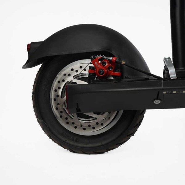 Електричний самокат BS-10588 Best Scooter з сидінням (1) двигун 800W, акумулятор літієвий 48V13Ah, колеса надувні 10’’, в коробці