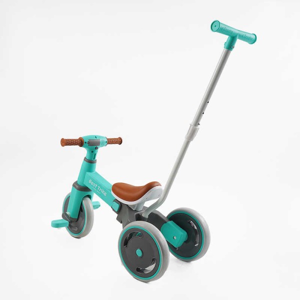 Велосипед 3-х кол. Best Trike LB-10360 (1) матеріал рами нейлон, колеса передні 10'', задні 8'', батьківська ручка