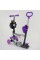 Самокат 5в1 68995 Best Scooter, АБСТРАКЦІЯ, PU колеса, ПІДСВІЧУВАННЯ КОЛІС, в коробці