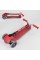 Самокат триколісний Y-00325 (4) Best Scooter, ЧЕРВОНИЙ, складне алюмінієве кермо, 4 колеса PU зі світлом, d = 12 см