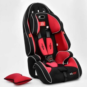 Автокресло универсальное G 1699 (2) Цвет чёрно-красный 9-36 кг, с бустером, Joy, в пакеті