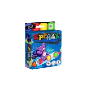 Крейда для малювання MEL-01-02U УКР. "Danko Toys", d-2,5 см, 4 штуки, кольорова