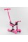 Самокат-велобіг 3в1 триколісний BS-23180 (4) Best Scooter, 3 колеса PU зі світлом, сидіння, амортизатори, батьківська ручка