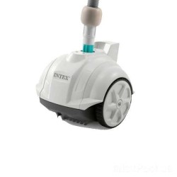 Intex Автоматичний підводний вакуумний робот-пилосос 28007 (ZX50) для очищення дна басейнів, працює від фільтру насоса потужністю від 3407до5678 л
