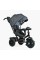 Велосипед 3-х кол. 8066/107-10 BestTrike "Perfetto" поворотне сидіння, колеса гумові надувні, кошик, фара музична, USB, Bluetooth, в коробці