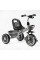 Велосипед 3-х колісний BS-18125 "Best Trike" колеса EVA переднє 12", заднє 10", сталева рама, фара з музикою та світлом, 1 пісня українською та 2 англійською, 2 кошики, в коробці