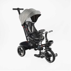 Велосипед 6390 – 18-698 BestTrike "Oscar" ПОВОРОТНЕ СИДІННЯ, КЕРМО СКЛАДАЄТЬСЯ, КОЛЕСА З ПРОГУМОВАНИМ PU, КОШИК, ТЕЛЕСКОПІЧНА РУЧКА
