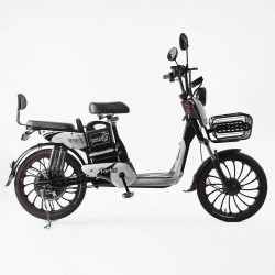 Електровелосипед Corso «Fortex» 20" дюймів FR-9523-4 (1) рама сталева, двигун 500W, акумулятор 48V20AH, корзина, у коробці