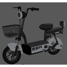 Електричний мопед Corso RSM RS-30809 (1) двигун 500W, акумулятор 48V/20Ah, в коробці