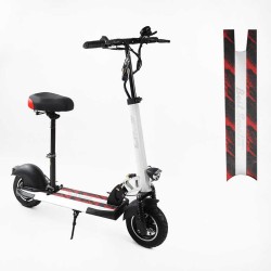 Електричний самокат BS-10650 Best Scooter з сидінням (1) двигун 800W, акумулятор літієвий 48V13Ah, колеса надувні 10’’, в коробці