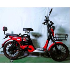 Електровелосипед Corso «NEW-Fortex» 20" дюймів FX-2559-7 (1) рама сталева, двигун 500W, акумулятор 48V20AH, корзина, у коробці