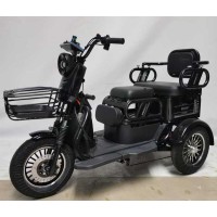 Електричний трицикл Corso «PROTEX» PR-648890 (1) + 1 ЯЩИК АКУМ, двигун 1200W, акумулятор графеновий 72V/23Ah, колеса 300-10, в коробці