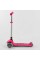Самокат трехколесный Y-00211 (4) Best Scooter, РОЗОВЫЙ, складной алюминиевый руль, 4 колеса PU со светом, d=12 см