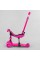 Самокат-велобіг 3в1 триколісний BS-23180 (4) Best Scooter, 3 колеса PU зі світлом, сидіння, амортизатори, батьківська ручка