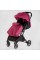 Візок прогулянковий дитячий "JOY" Comfort L-20115 (1) колір РОЖЕВИЙ, рама сталь з алюмінієм, футкавер, підсклянник, телескопічна ручка