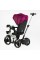 Велосипед 9155/365-18 BestTrike "Marco" поворотне сидіння, складне кермо, колеса з прогумованим PU, кошик, телескопічна ручка, фара музична