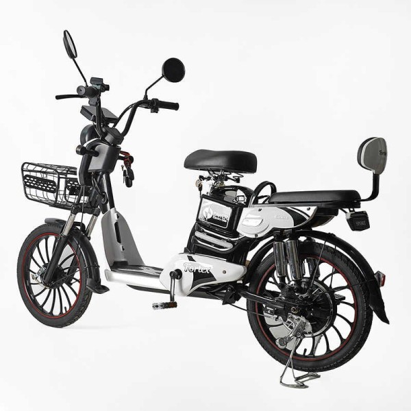 Електровелосипед Corso «Fortex» 20" дюймів FR-9523-4 (1) рама сталева, двигун 500W, акумулятор 48V20AH, корзина, у коробці