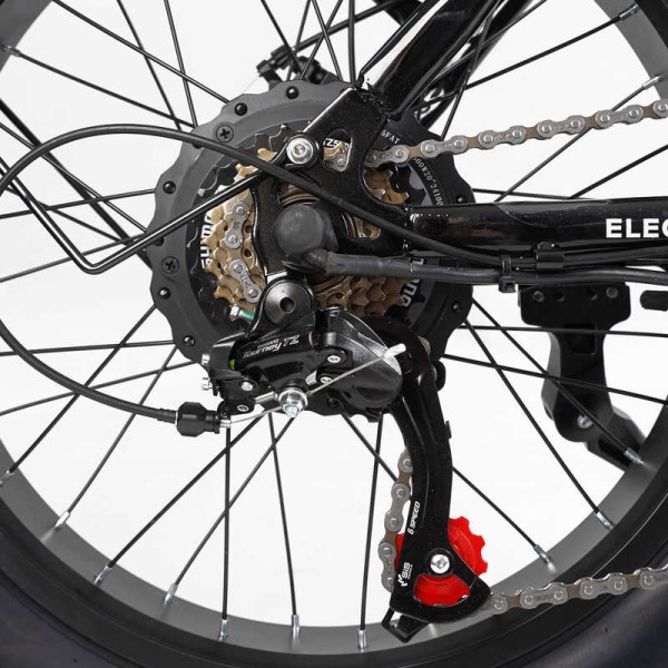 Електровелосипед Фетбайк Corso Kraft KR-42117 20" 500W 48V/15Ah Shimano 7 швидкостей