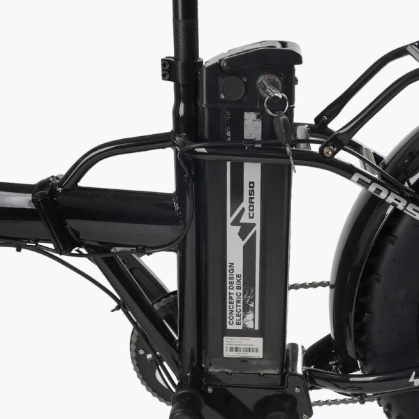 Електровелосипед Фетбайк Corso Kraft KR-42117 20" 500W 48V/15Ah Shimano 7 швидкостей