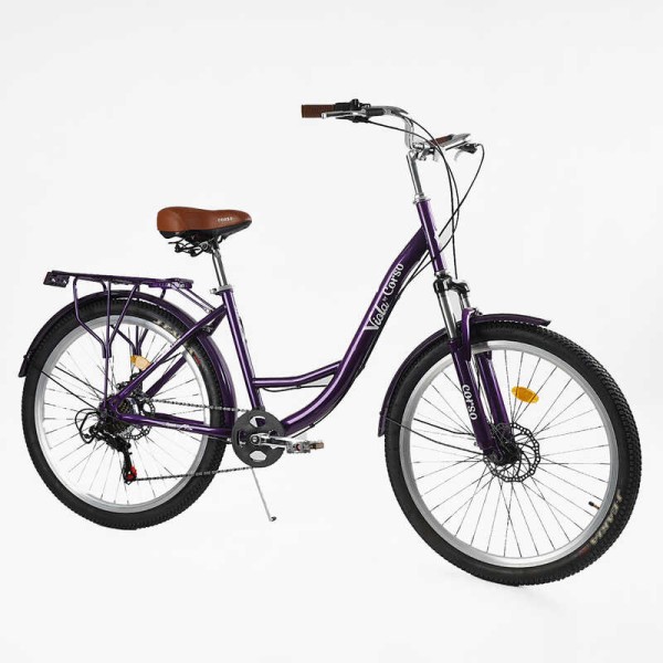 Велоcипед міський Corso Viola 26" дюймів VL-26914