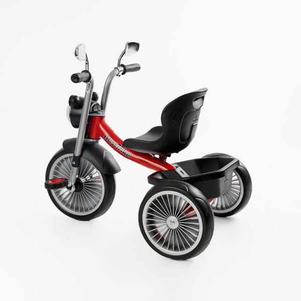 Велосипед 3-х колісний BS-69116 "Best Trike" (1) колеса EVA переднє 10’’, заднє 8’’, сталева рама, УКР. ОЗВУЧУВАННЯ, кошик