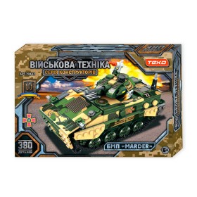 Конструктор “Військова техніка” 70442 (24) Teko, 380 деталей, БМП “Marder”