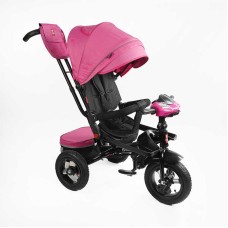 Велосипед 6088 F – 701-16 Best Trike ПОВОРОТНЕ СИДІННЯ, СКЛАДНЕ КЕРМО, ФАРА МУЗИЧНА З USB,Bluetooth НАДУВНІ КОЛЕСА, ПУЛЬТ ВКЛЮЧЕННЯ СВІТЛА І ЗВУКУ