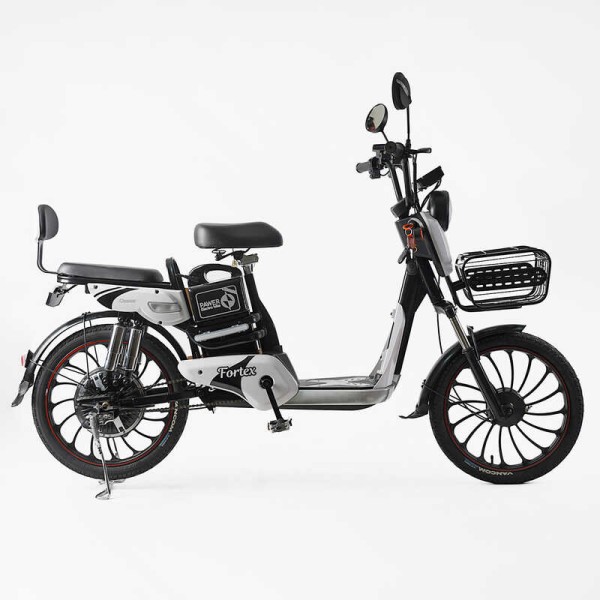 Електровелосипед Corso «Fortex» 20" дюймів FR-9523-4 (1) рама сталева, двигун 500W, акумулятор 48V20AH, корзина, у коробці