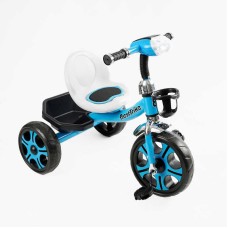 Велосипед 3-х колісний BS-24513 "Best Trike" колеса EVA переднє 12", заднє 10", сталева рама, фара з музикою та світлом, кошик, в коробці