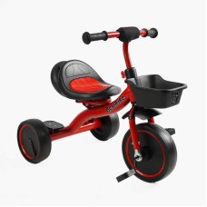 Велосипед 3-х колісний BS-44105 "Best Trike" колеса EVA переднє 10", заднє 8", сталева рама, УКР.ОЗВУЧУВАННЯ, світло, кошик, в коробці