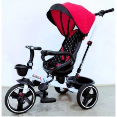 Велосипед 6390 – 22-918 BestTrike "Oscar" ПОВОРОТНЕ СИДІННЯ, КЕРМО СКЛАДАЄТЬСЯ, КОЛЕСА З ПРОГУМОВАНИМ PU, КОШИК, ТЕЛЕСКОПІЧНА РУЧКА