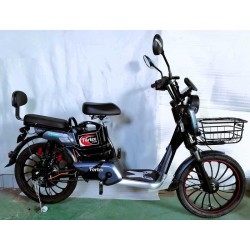 Електровелосипед Corso «NEW-Fortex» 20" дюймів FX-3214-5 (1) рама сталева, двигун 500W, акумулятор 48V20AH, корзина, у коробці