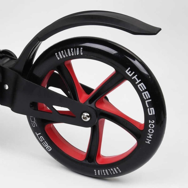 Самокат двоколісний "Best Scooter" 42923 (2) колеса PU, d переднього колеса 200мм, d заднього колеса 200мм, 2 амортизатора, в коробці
