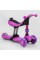 Самокат-велобіг 3в1 триколісний BS-26566 (4) Best Scooter, 3 колеса PU зі світлом, сидіння, амортизатори, батьківська ручка