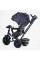 Велосипед 3-х кол. 8066/208-23 BestTrike "Perfetto" поворотне сидіння, колеса гумові надувні, кошик, фара музична, USB, Bluetooth, в коробці